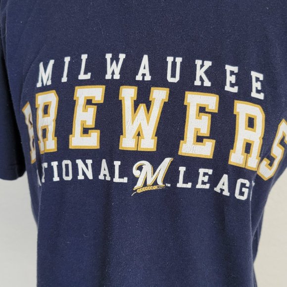 JERZEES Milwaukee Brewers Short Sleeve T Shirt Size M Dated 2004 - Picture 6 of 9